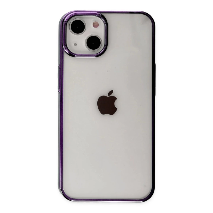 BFS  iPhone 14 Kılıf Element Silikon - Mor