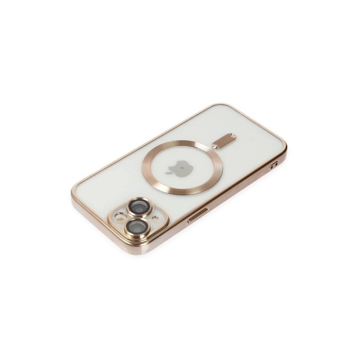 BFS  iPhone 14 Kılıf Kross Magneticsafe Kapak - Gold