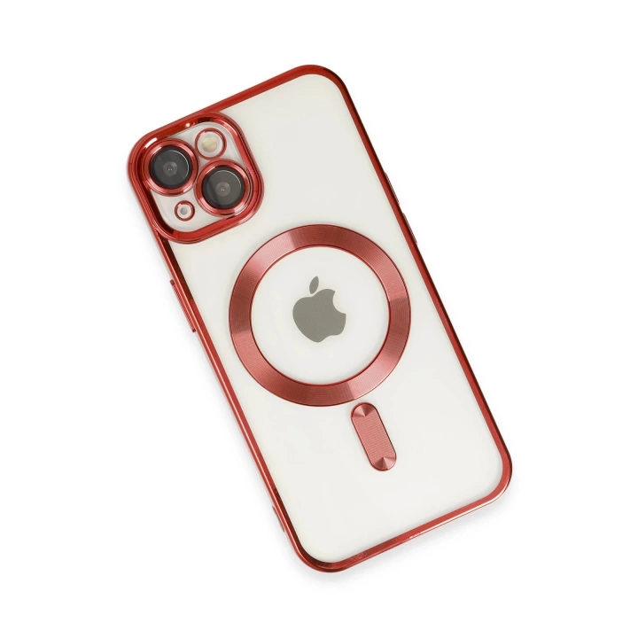 BFS  iPhone 14 Kılıf Kross Magneticsafe Kapak - Kırmızı