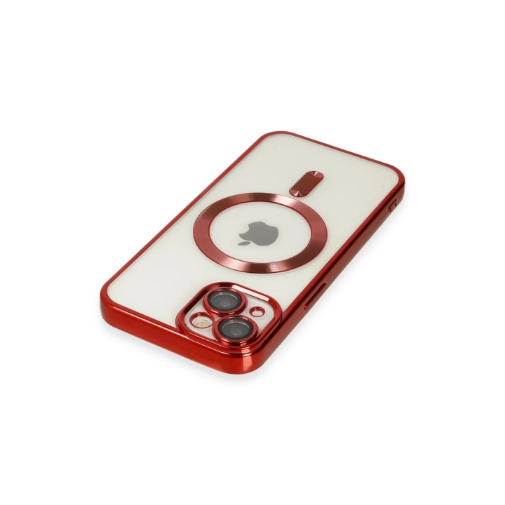 BFS  iPhone 14 Kılıf Kross Magneticsafe Kapak - Kırmızı