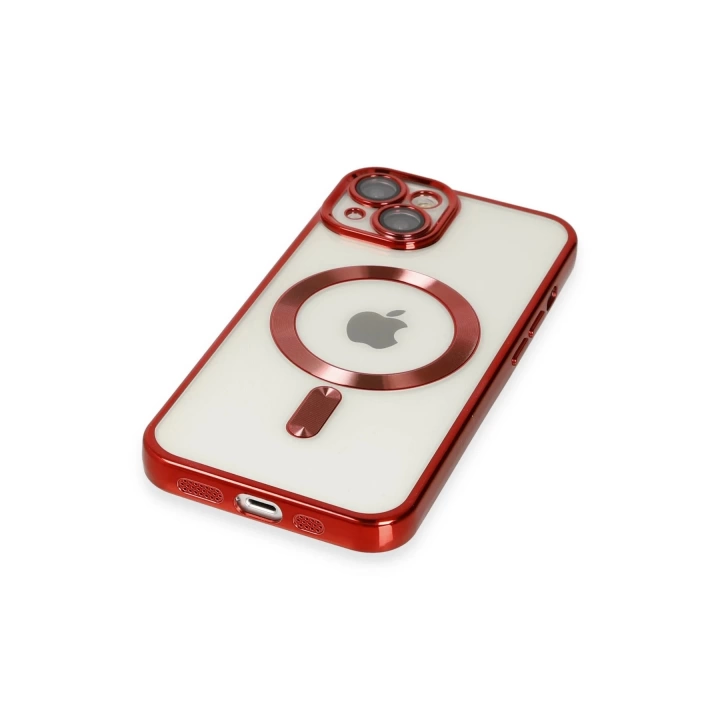 BFS  iPhone 14 Kılıf Kross Magneticsafe Kapak - Kırmızı