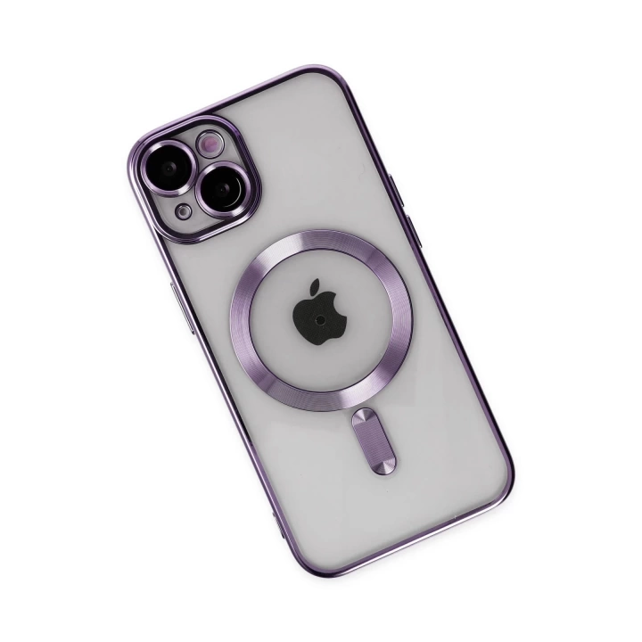 BFS  iPhone 14 Kılıf Kross Magneticsafe Kapak - Mor
