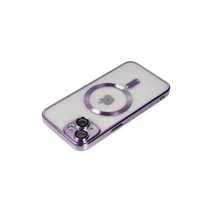 BFS  iPhone 14 Kılıf Kross Magneticsafe Kapak - Mor