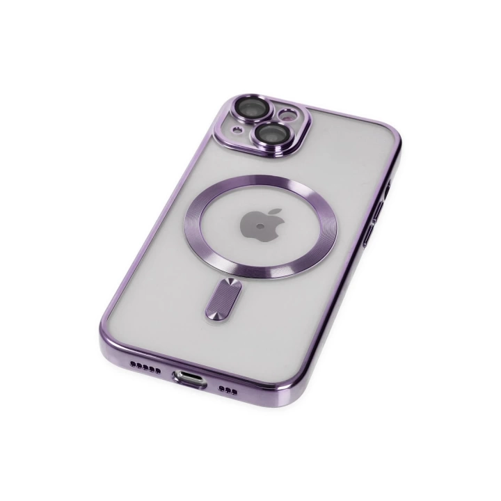 BFS  iPhone 14 Kılıf Kross Magneticsafe Kapak - Mor