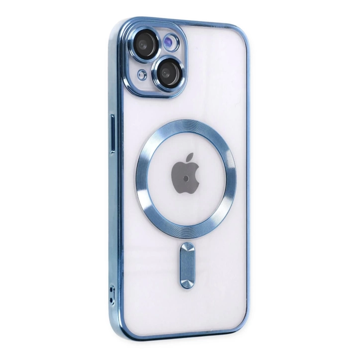 BFS  iPhone 14 Kılıf Kross Magneticsafe Kapak - Sierra Blue