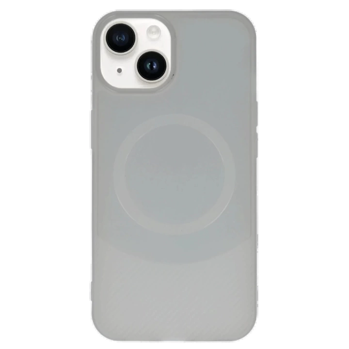 BFS  iPhone 14 Kılıf Maya Karbon Kapak - Gri