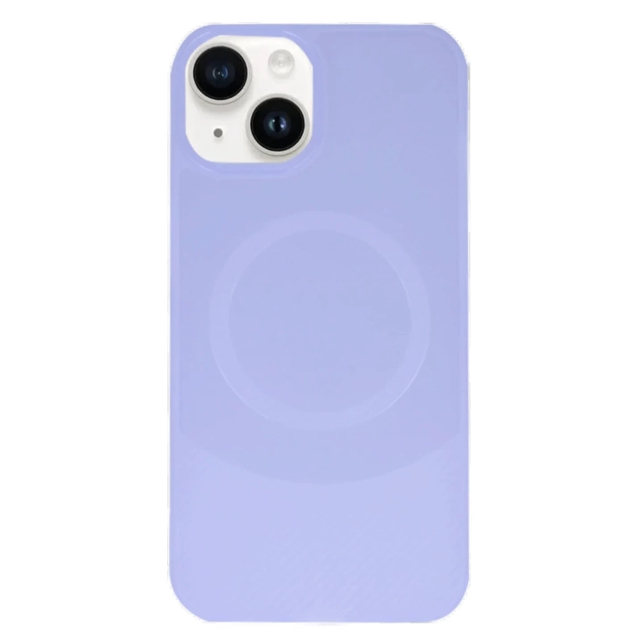 BFS  iPhone 14 Kılıf Maya Karbon Kapak - Lila