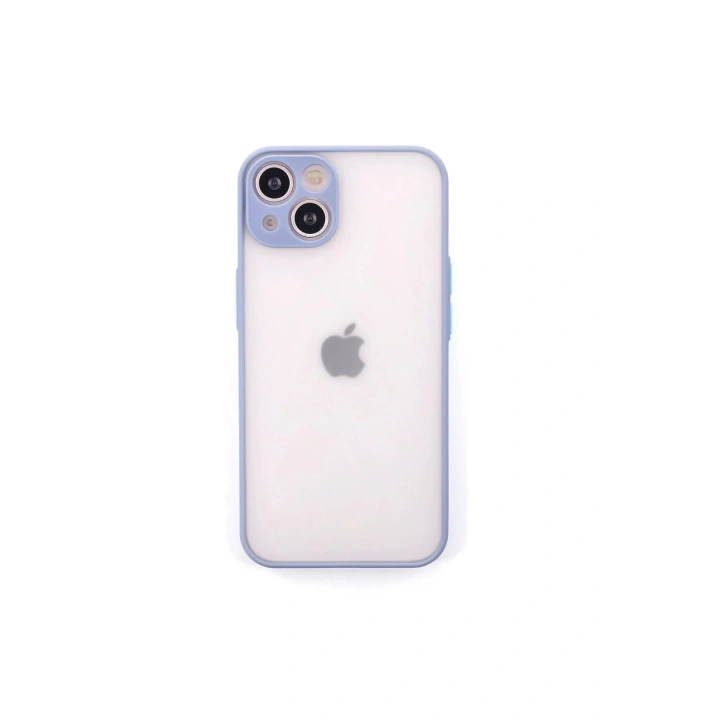BFS  iPhone 14 Kılıf Montreal Silikon Kapak - Gri