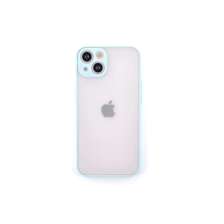BFS  iPhone 14 Kılıf Montreal Silikon Kapak - Turkuaz