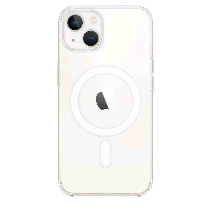 BFS  iPhone 14 Kılıf Pc Real Magsafe Kapak - Şeffaf