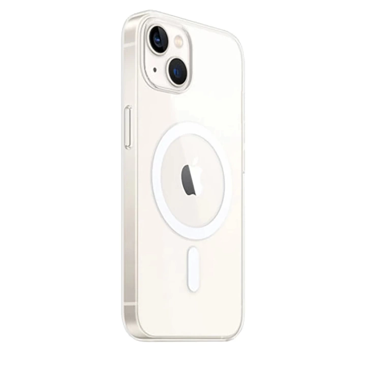 BFS  iPhone 14 Kılıf Pc Real Magsafe Kapak - Şeffaf