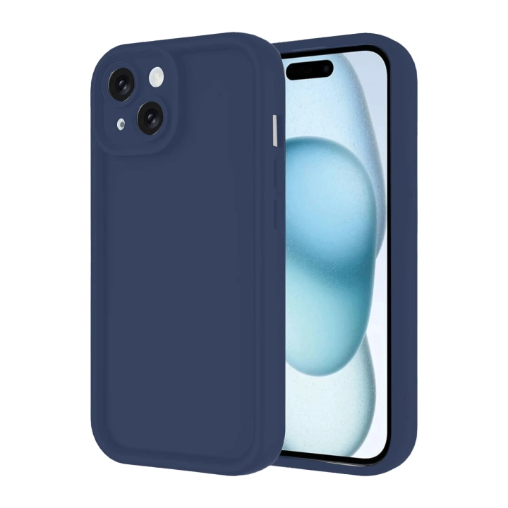 BFS  iPhone 14 Kılıf Viera Silikon - Lacivert