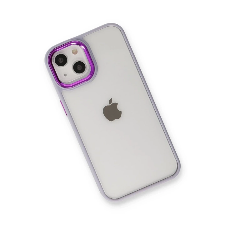 BFS  iPhone 14 Plus Kılıf Dora Kapak - Lila