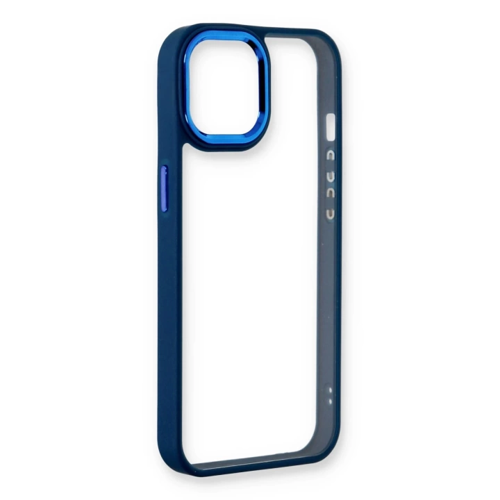 BFS  iPhone 14 Plus Kılıf Dora Kapak - Mavi