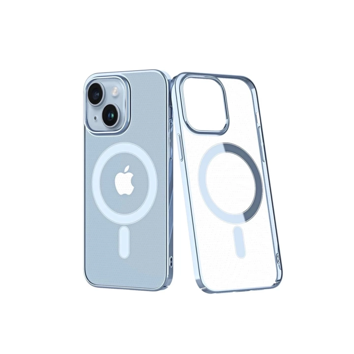 BFS  iPhone 14 Plus Kılıf Element Magneticsafe Sert Kapak - Sierra Blue