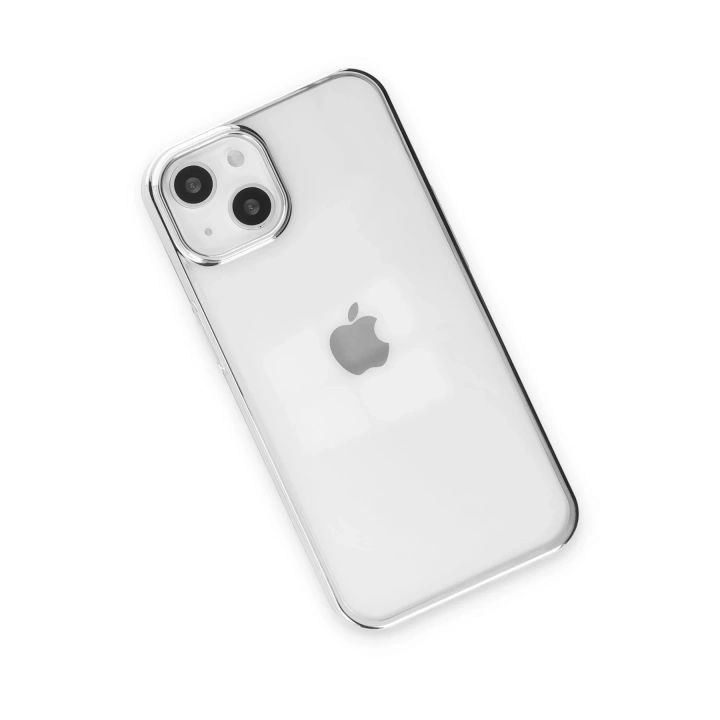 BFS  iPhone 14 Plus Kılıf Element Silikon - Gümüş