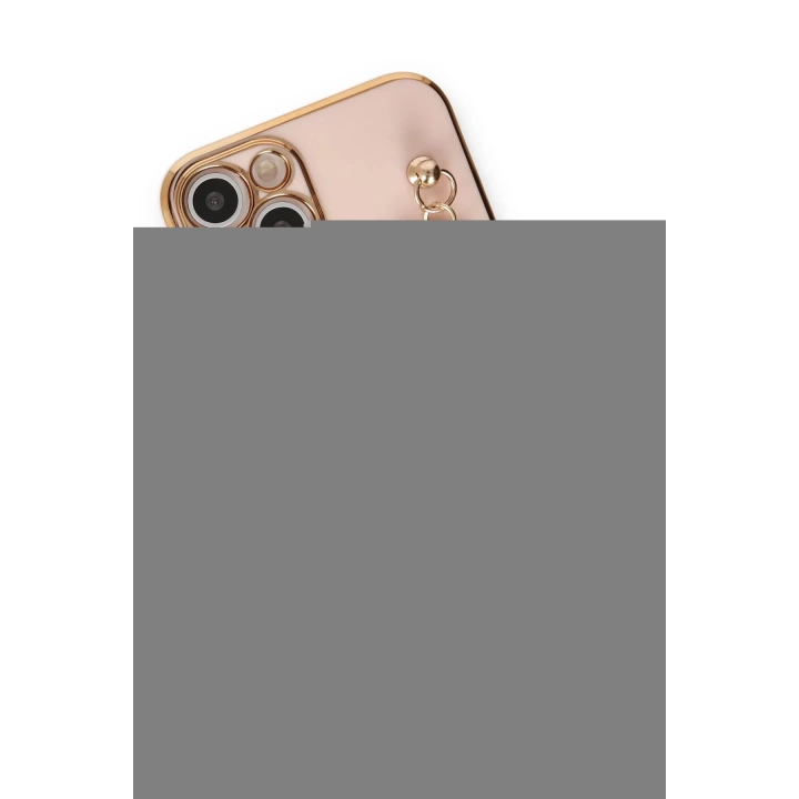 BFS  iPhone 14 Plus Kılıf Esila Silikon - Pudra