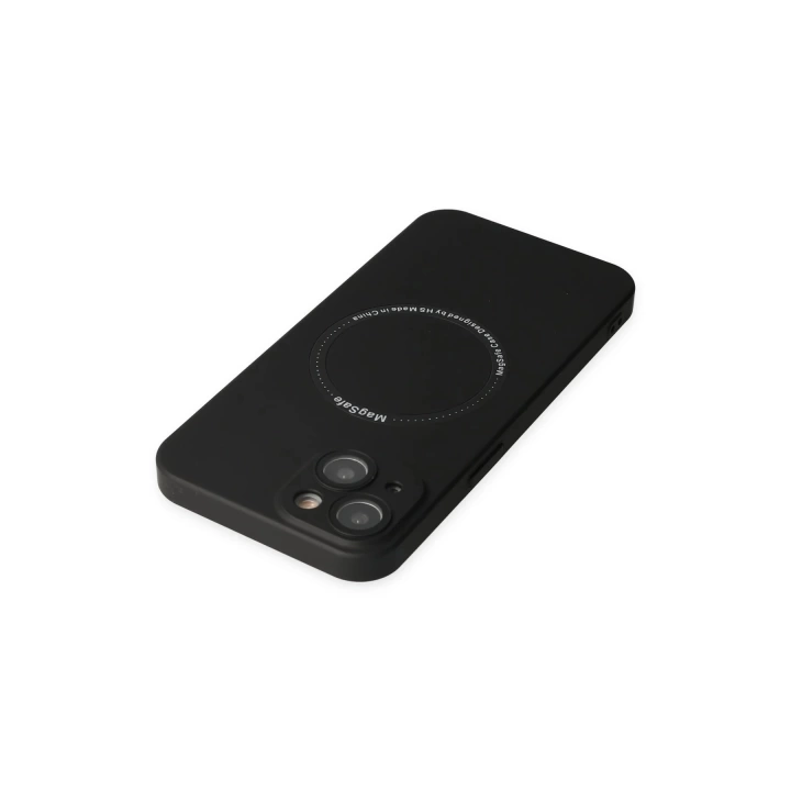 BFS  iPhone 14 Plus Kılıf Jack Magneticsafe Lens Silikon - Siyah