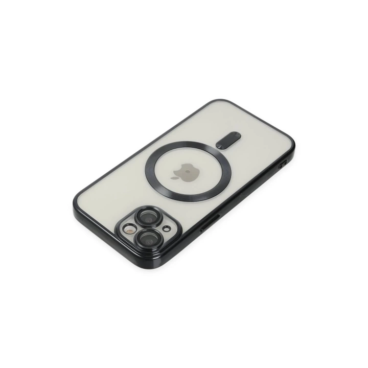 BFS  iPhone 14 Plus Kılıf Kross Magneticsafe Kapak - Siyah
