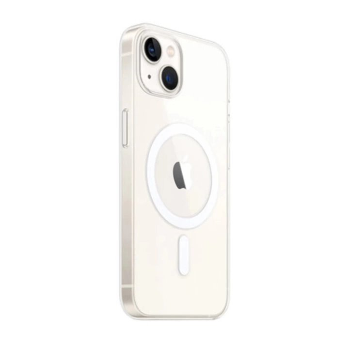 BFS  iPhone 14 Plus Kılıf Magneticsafe Şeffaf Silikon - Şeffaf