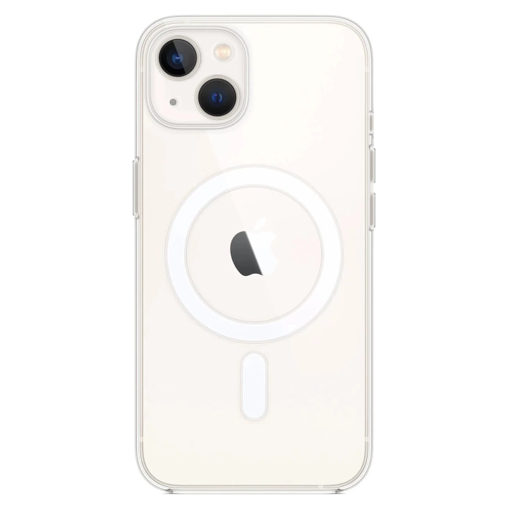 BFS  iPhone 14 Plus Kılıf Magneticsafe Şeffaf Silikon - Şeffaf