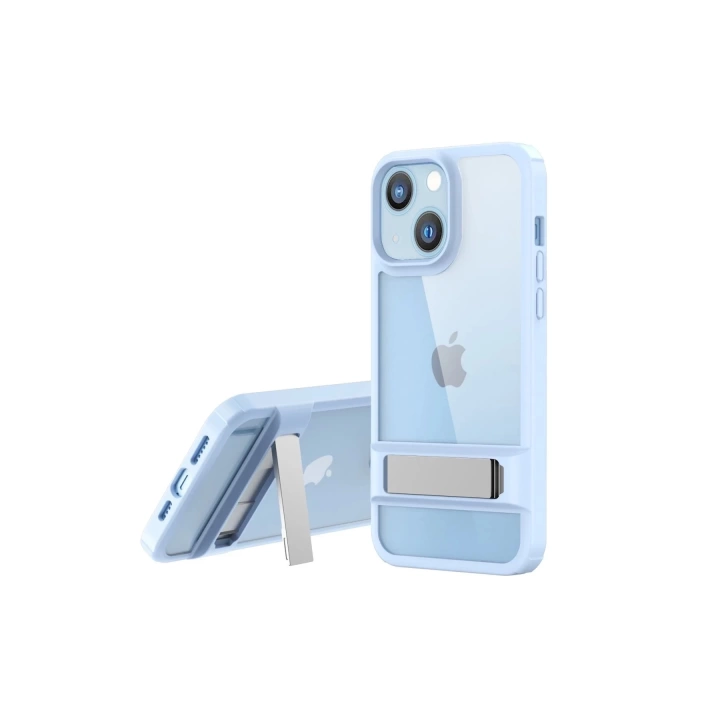 BFS  iPhone 14 Plus Kılıf Rolet Stand Kapak - Sierra Blue