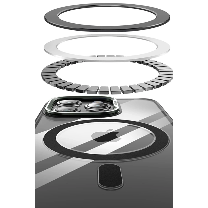 BFS  iPhone 14 Pro Drop Magsafe Kapak - Derin Mor