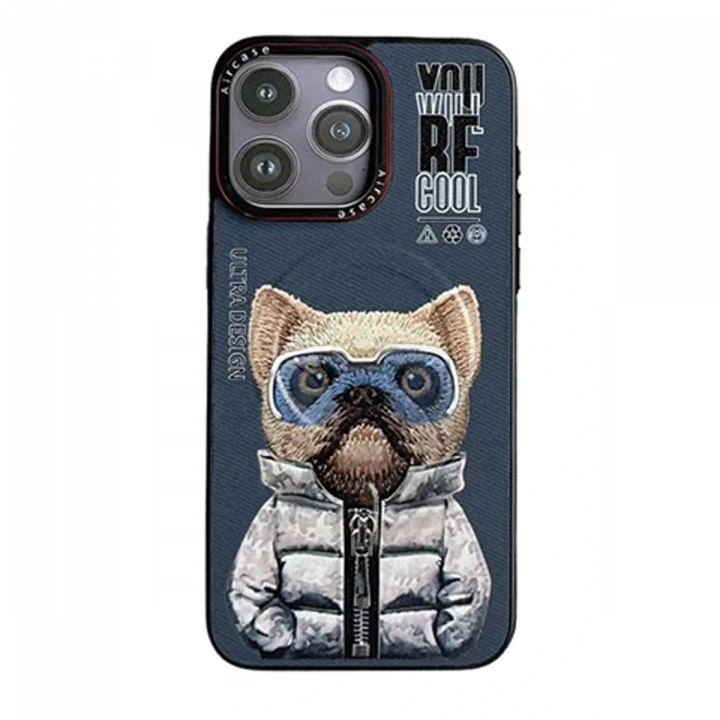 BFS  iPhone 14 Pro Fun Magsafe Kapak - Lacivert-2