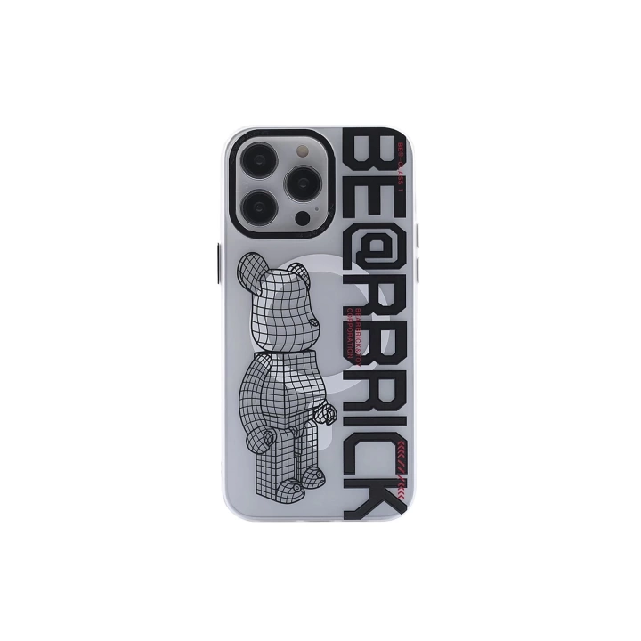BFS  iPhone 14 Pro Kılıf Apollo Magneticsafe Desenli Kapak - Apollo Şeffaf - 1