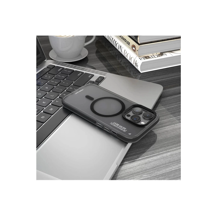 BFS  iPhone 14 Pro Kılıf Blueo Friendly Magsafe Kapak - Derin Mor