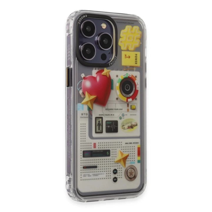 BFS  iPhone 14 Pro Kılıf Cat Desenli Kapak - Cat - 12