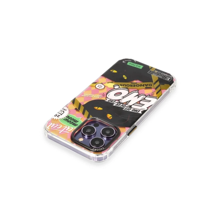 BFS  iPhone 14 Pro Kılıf Cat Desenli Kapak - Cat - 2