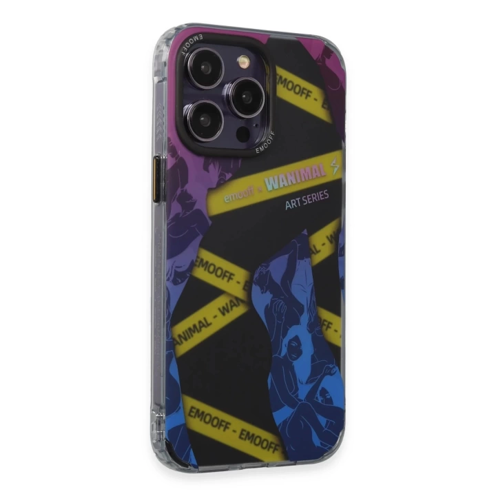 BFS  iPhone 14 Pro Kılıf Cat Desenli Kapak - Cat - 9