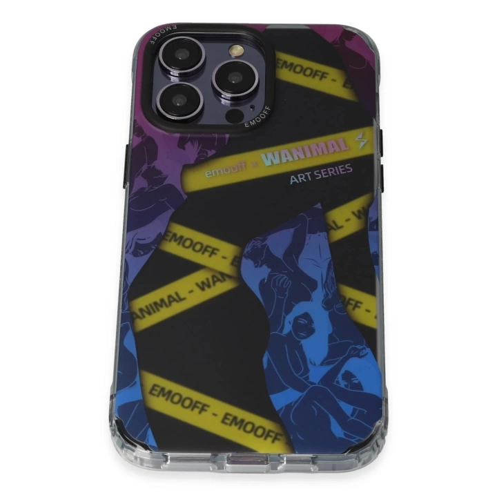 BFS  iPhone 14 Pro Kılıf Cat Desenli Kapak - Cat - 9