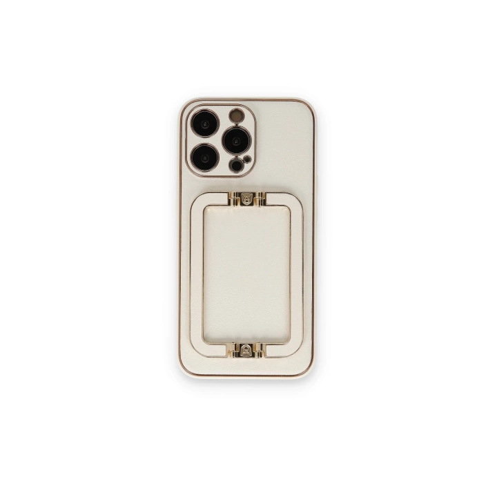 BFS  iPhone 14 Pro Kılıf Coco Elit Kapak - Beyaz