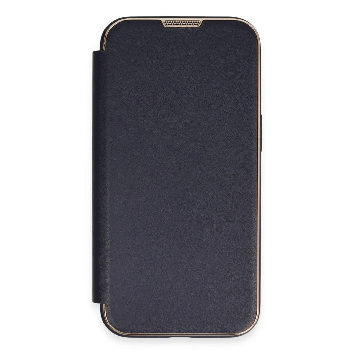 BFS  iPhone 14 Pro Kılıf Dolpin Kapaklı - Lacivert