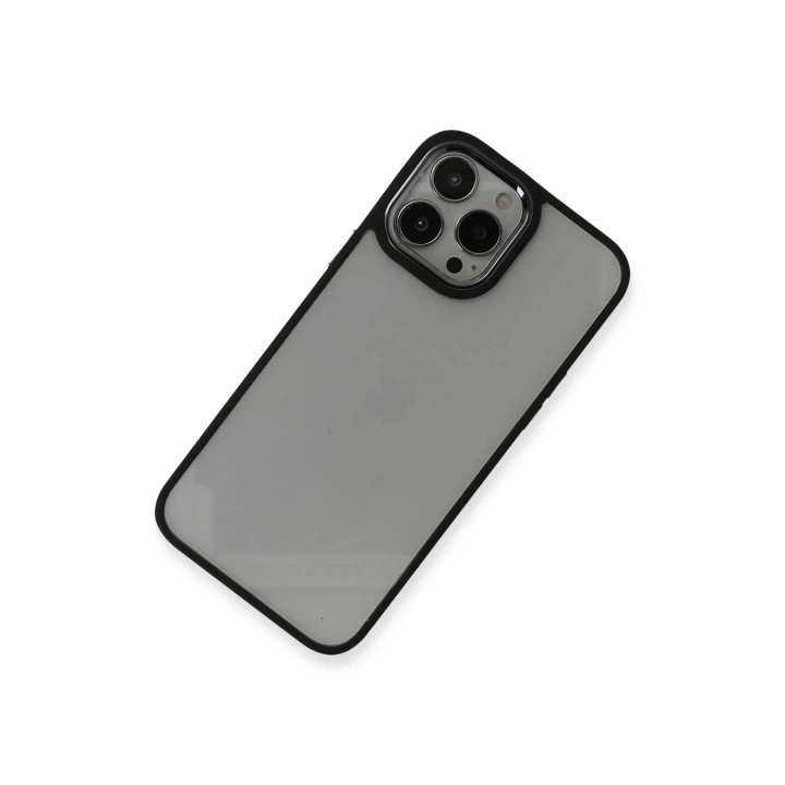 BFS  iPhone 14 Pro Kılıf Dora Kapak - Siyah