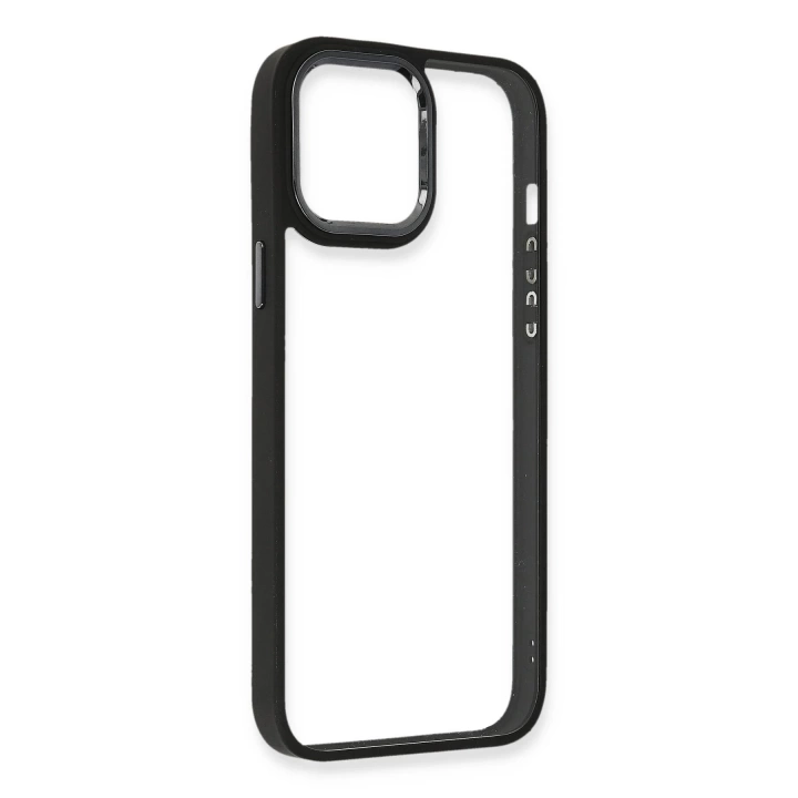 BFS  iPhone 14 Pro Kılıf Dora Kapak - Siyah