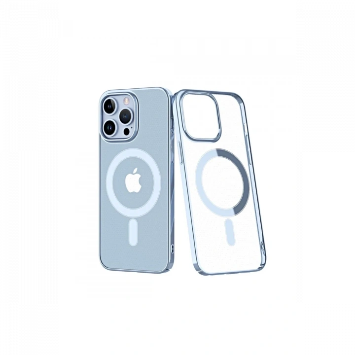 BFS  iPhone 14 Pro Kılıf Element Magneticsafe Sert Kapak - Sierra Blue