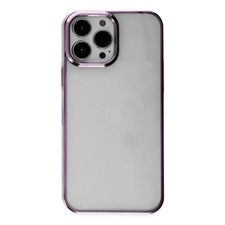 BFS  iPhone 14 Pro Kılıf Element Silikon - Lila