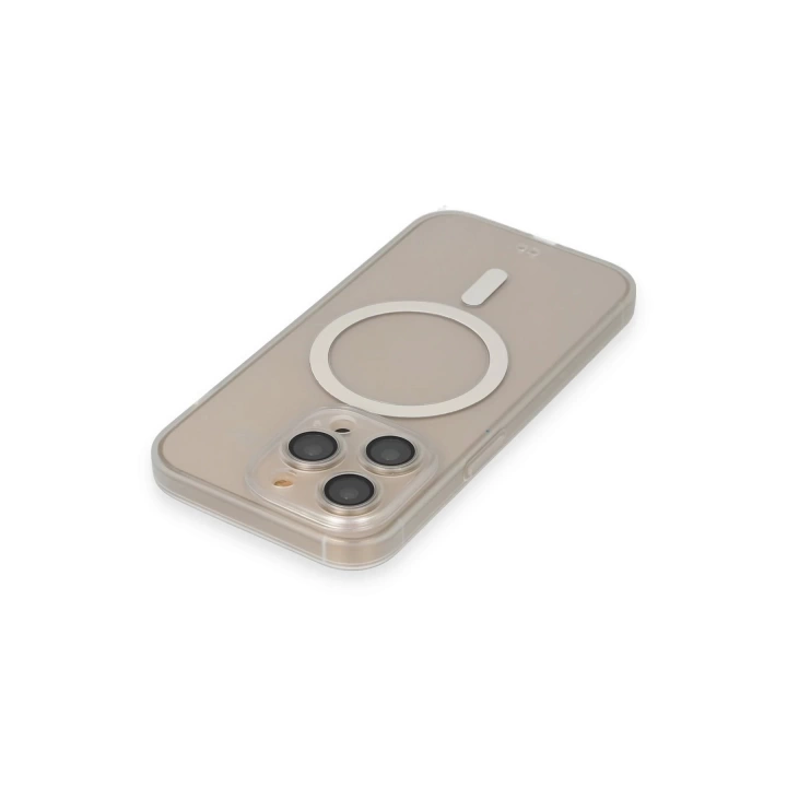 BFS  iPhone 14 Pro Kılıf Grand Magneticsafe Kapak - Şeffaf