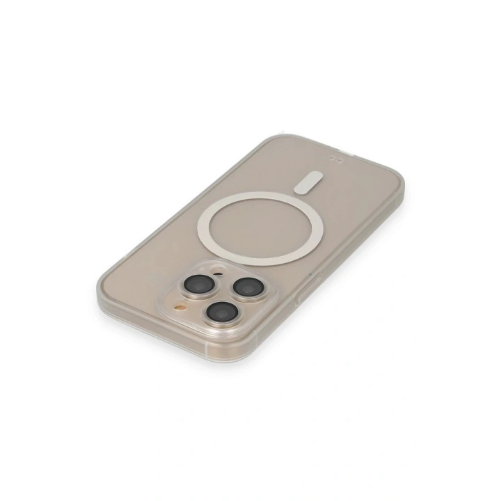 BFS iPhone 14 Pro Kılıf Grand Magneticsafe Kapak - Şeffaf