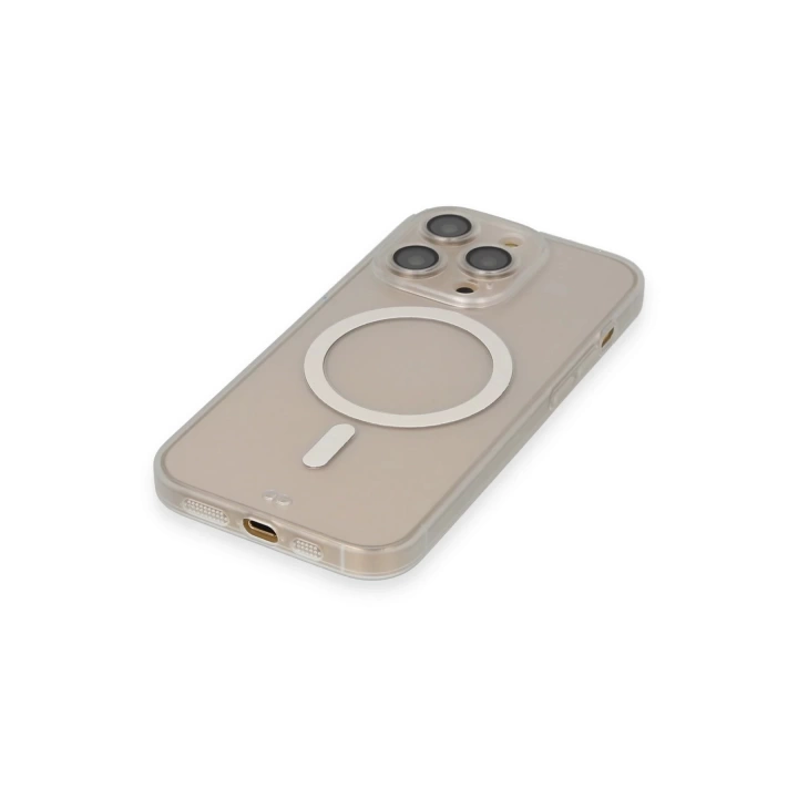 BFS  iPhone 14 Pro Kılıf Grand Magneticsafe Kapak - Şeffaf