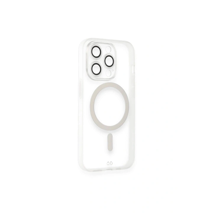 BFS iPhone 14 Pro Kılıf Grand Magneticsafe Kapak - Şeffaf
