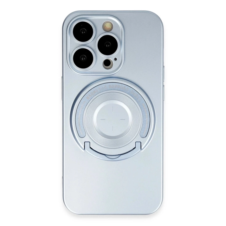 BFS  iPhone 14 Pro Kılıf Lukka Magneticsafe Kapak - Sierra Blue