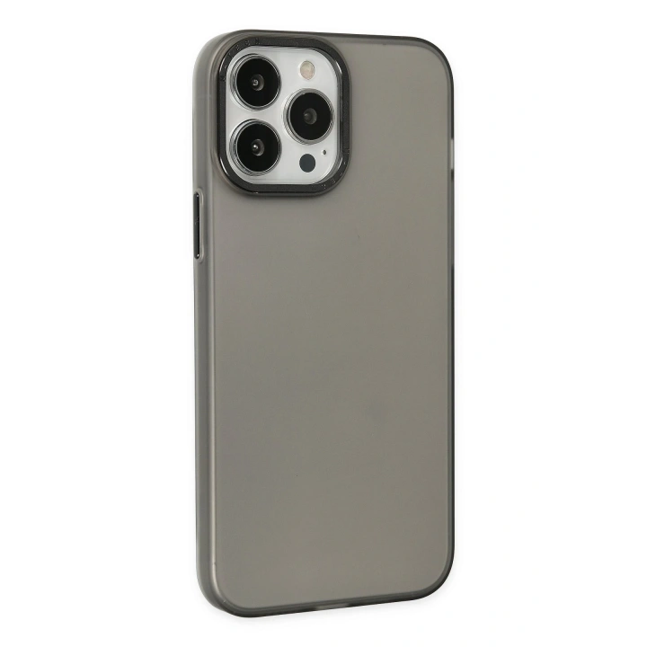 BFS  iPhone 14 Pro Kılıf Modos Metal Kapak - Siyah