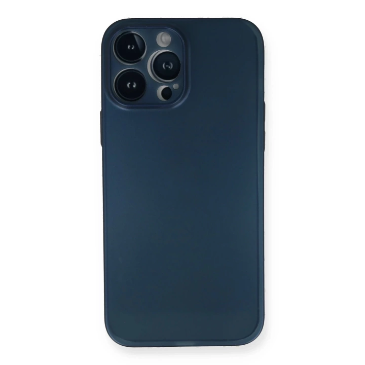 BFS  iPhone 14 Pro Kılıf PP Ultra İnce Kapak - Mavi
