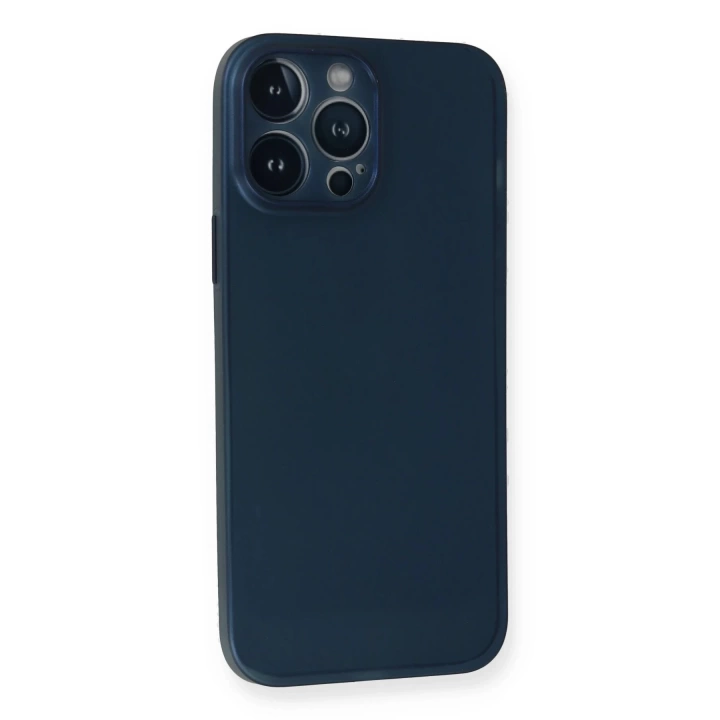 BFS  iPhone 14 Pro Kılıf PP Ultra İnce Kapak - Mavi