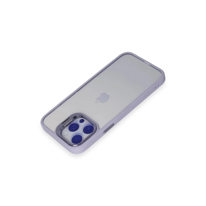 BFS  iPhone 14 Pro Kılıf Roblox Lens Standlı Kapak - Lila
