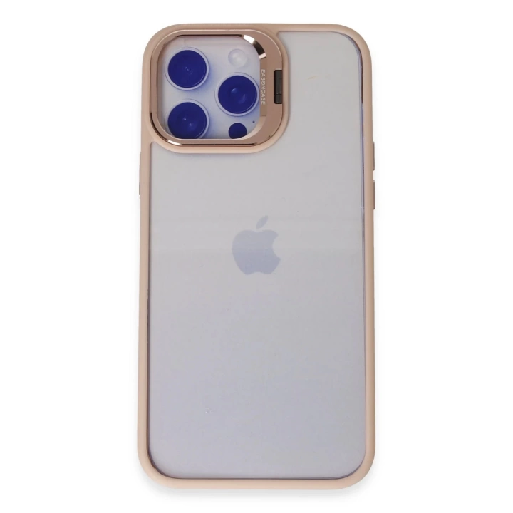 BFS  iPhone 14 Pro Kılıf Roblox Lens Standlı Kapak - Pudra